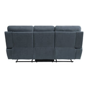 9301BUE*2 2pc Set: Sofa, Love - 9301BUE*2