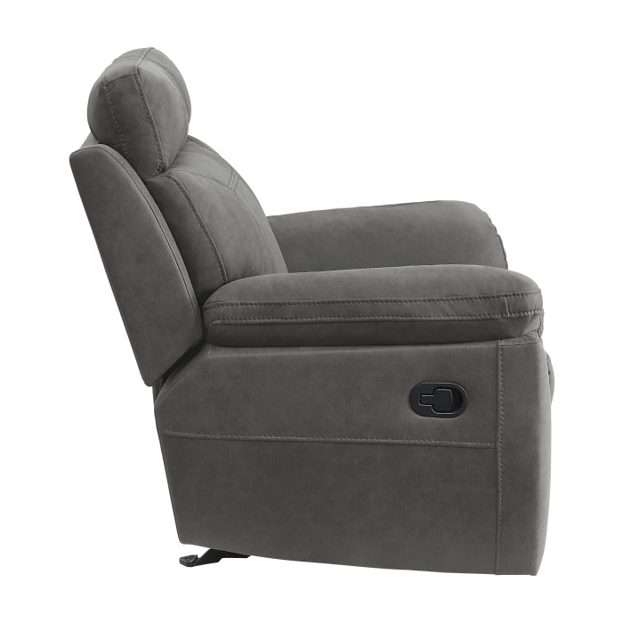 9301GRY-1 Glider Reclining Chair - 9301GRY-1