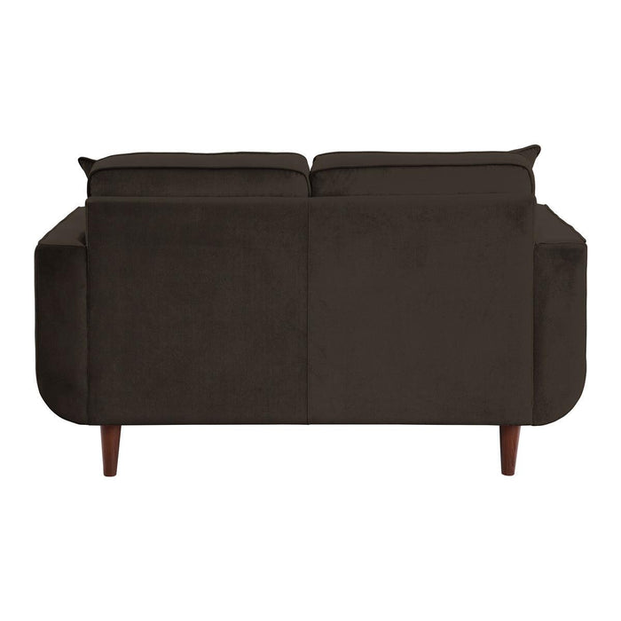 Rand Love Seat In Chocolate 9329Ch-2 | Homelegance