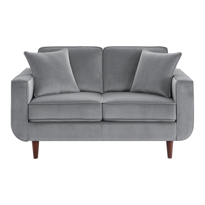 Rand 2 Piece Living Room Set In Gray 9329Gy-3-2 | Homelegance