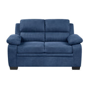 9333BU*2 2pc Set: Sofa, Love - 9333BU*2
