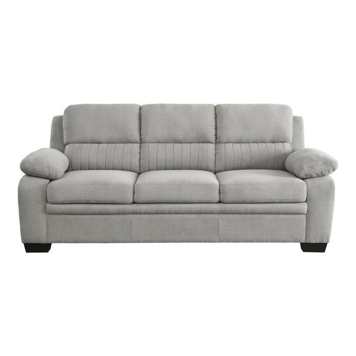 9333GY*2 2pc Set: Sofa, Love - 9333GY*2