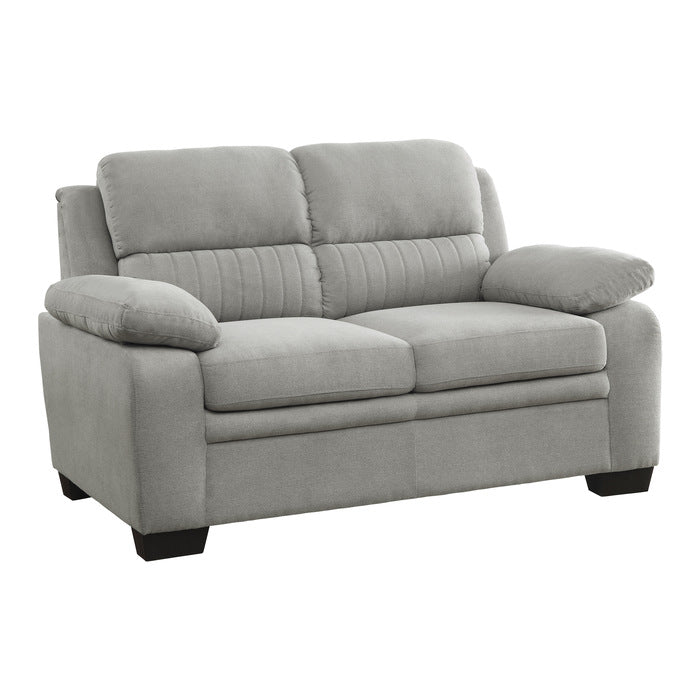 9333GY*2 2pc Set: Sofa, Love - 9333GY*2