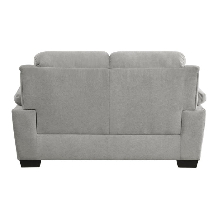 9333GY*2 2pc Set: Sofa, Love - 9333GY*2