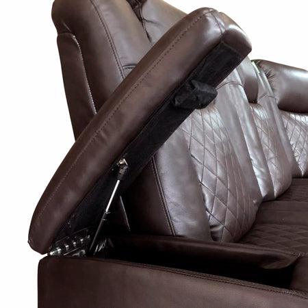 Caelan 3-Piece Reclining Sectional 9366Db*Sc | Homelegance