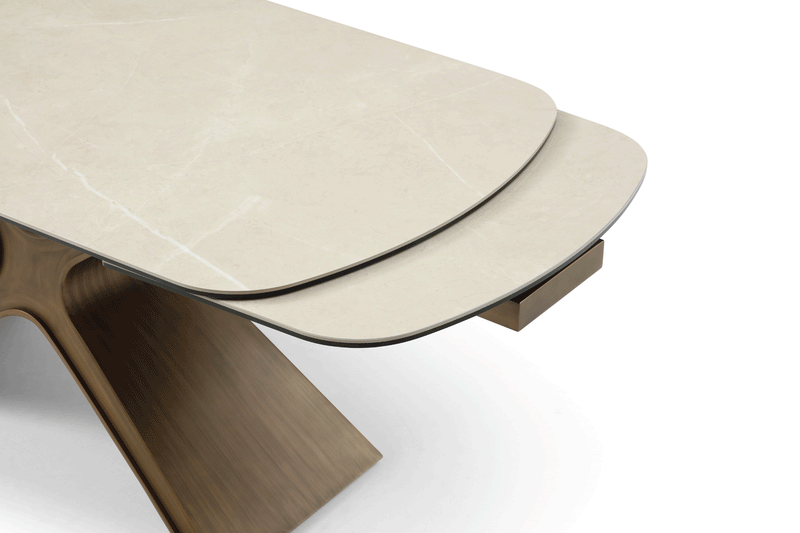 9368 Table Taupe - i37530 - DMV Furniture