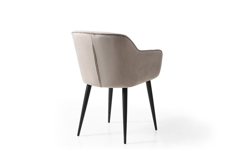 9368 Table Taupe With 1117 Chairs Set - DMV FurnitureDining Room Set