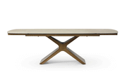 9368 Table Taupe With 1117 Chairs Set - DMV Furniture