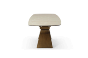 9368 Table Taupe With 1117 Chairs Set - DMV Furniture