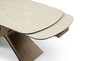 9368 Table Taupe with 1117 chairs SET - p12876