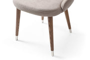 9368 Table Taupe With 1287 Chairs Set - DMV FurnitureDining Room Set