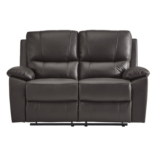 9368BRW-2 Double Reclining Love Seat - 9368BRW-2