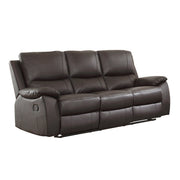 9368BRW-3 Double Reclining Sofa - 9368BRW-3