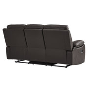 9368BRW-3 Double Reclining Sofa - 9368BRW-3