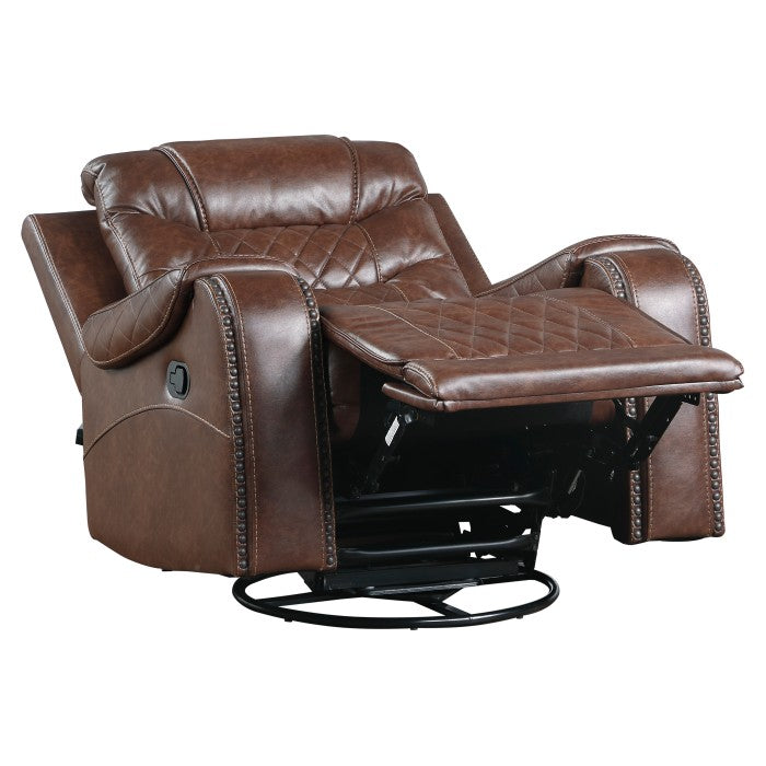 9405BR-1 Swivel Glider Reclining Chair - 9405BR-1