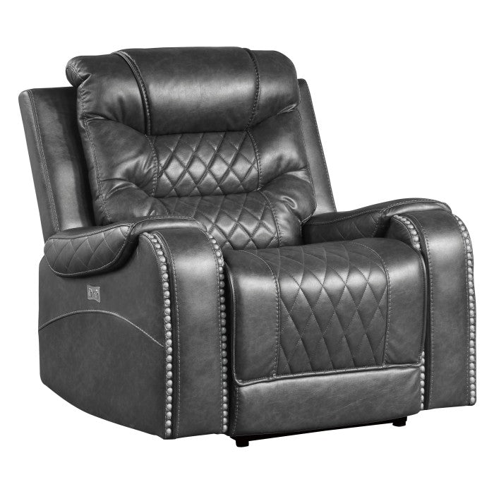 9405GY-1PW Power Reclining Chair - 9405GY-1PW