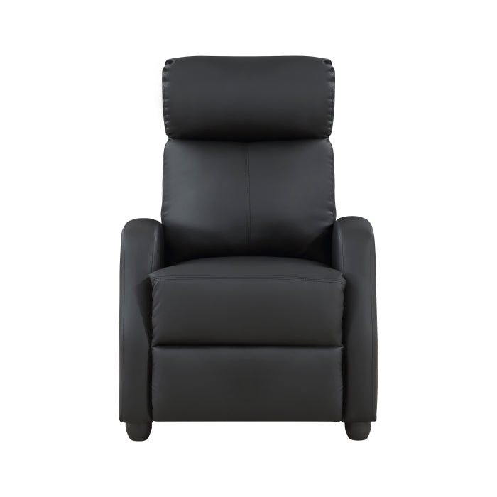 9420BK-1 Push Back Reclining Chair - 9420BK-1