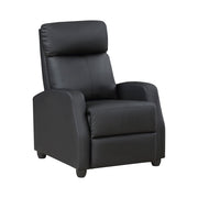 9420BK-1 Push Back Reclining Chair - 9420BK-1