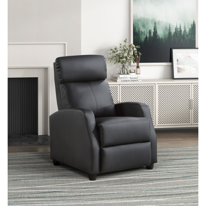 9420BK-1 Push Back Reclining Chair - 9420BK-1