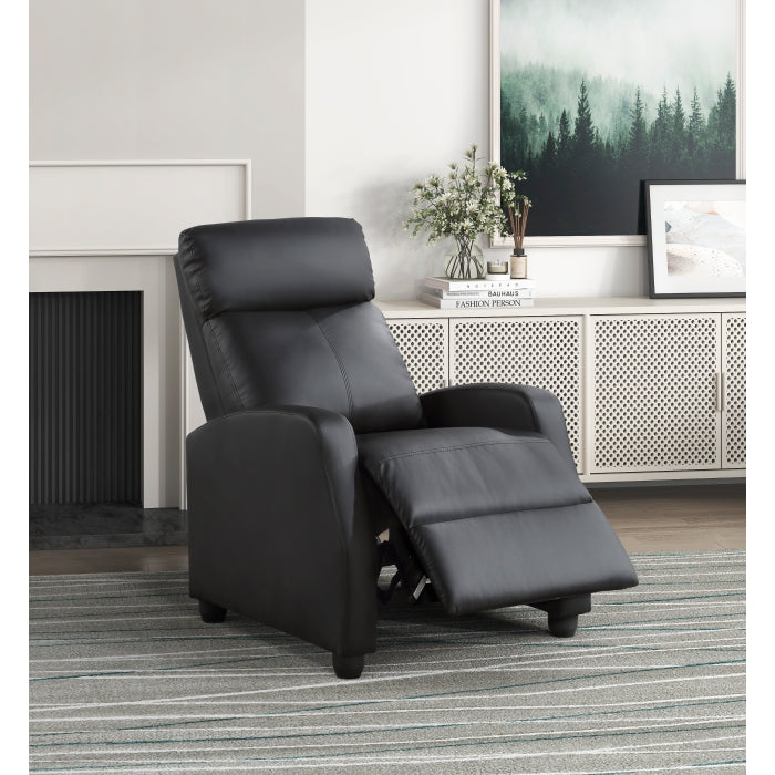 9420BK-1 Push Back Reclining Chair - 9420BK-1