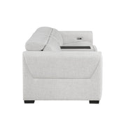 9455CLD-2CNPWH* (3)Power Double Reclining Love Seat with Center Console and Power Headrests,  Charging Ports - 9455CLD-2CNPWH*