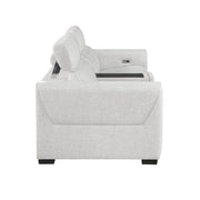 9455CLD-2CNPWH* (3)Power Double Reclining Love Seat with Center Console and Power Headrests,  Charging Ports - 9455CLD-2CNPWH*