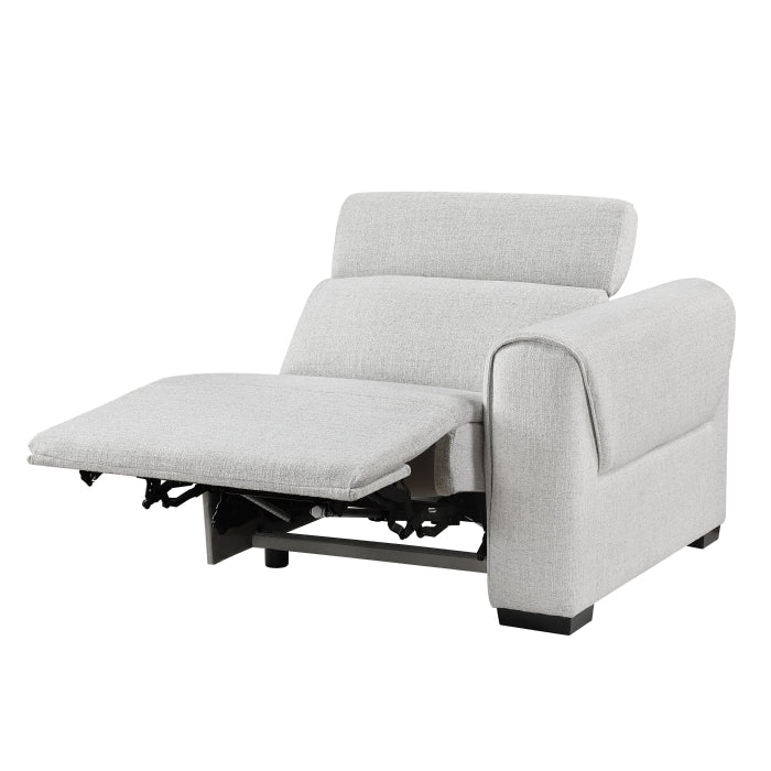 9455CLD-2CNPWH* (3)Power Double Reclining Love Seat with Center Console and Power Headrests,  Charging Ports - 9455CLD-2CNPWH*