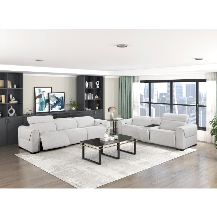 9455CLD-3PWH* (3)Power Double Reclining Sofa with Power Headrests, Charging Ports - 9455CLD-3PWH*