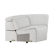 9455CLD*6LRRRPWH (6)6-Piece Modular Power Reclining Sectional with Power Headrests, Charging Ports - 9455CLD*6LRRRPWH