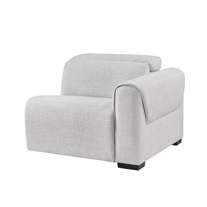 9455CLD*7LRRRPWH (7)7-Piece Modular Power Reclining Sectional with Power Headrests - 9455CLD*7LRRRPWH