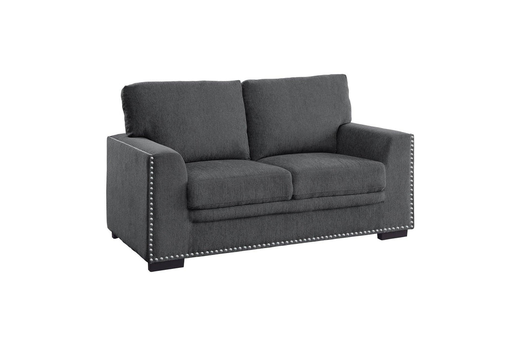 Morelia 3 Piece Living Room Set In Charcoal 9468Cc | Homelegance