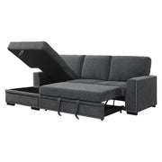 9468CC*2LC2R (2)2-Piece Sectional with Pull-out Bed and Left Chaise with Hidden Storage - 9468CC*2LC2R