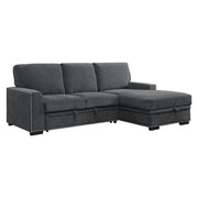 9468CC*2RC2L (2)2-Piece Sectional with Pull-out Bed and Right Chaise with Hidden Storage - 9468CC*2RC2L
