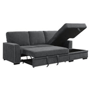 9468CC*2RC2L (2)2-Piece Sectional with Pull-out Bed and Right Chaise with Hidden Storage - 9468CC*2RC2L