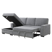 9468DG*2LC2R (2)2-Piece Sectional with Pull-out Bed and Left Chaise with Hidden Storage - 9468DG*2LC2R