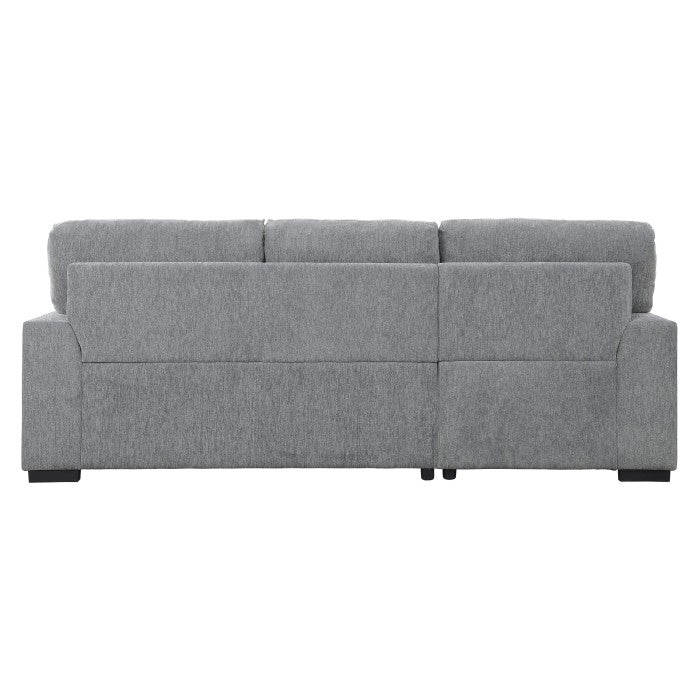 9468DG*2LC2R (2)2-Piece Sectional with Pull-out Bed and Left Chaise with Hidden Storage - 9468DG*2LC2R