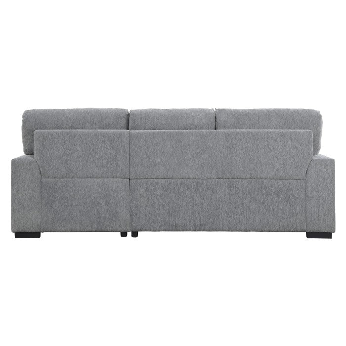 9468DG*2RC2L (2)2-Piece Sectional with Pull-out Bed and Right Chaise with Hidden Storage - 9468DG*2RC2L