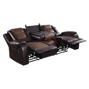 9470BR*2 2pc Set: Sofa, Love - 9470BR*2