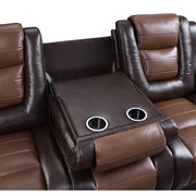 9470BR*2 2pc Set: Sofa, Love - 9470BR*2