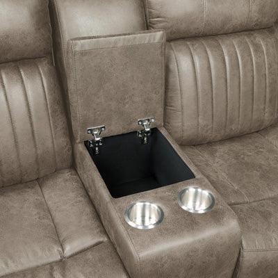 Centeroak 3-Piece Reclining Sectional 9479Sdb*Sc | Homelegance