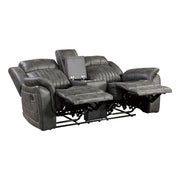 9479BRG-2 Double Reclining Love Seat with Center Console - 9479BRG-2