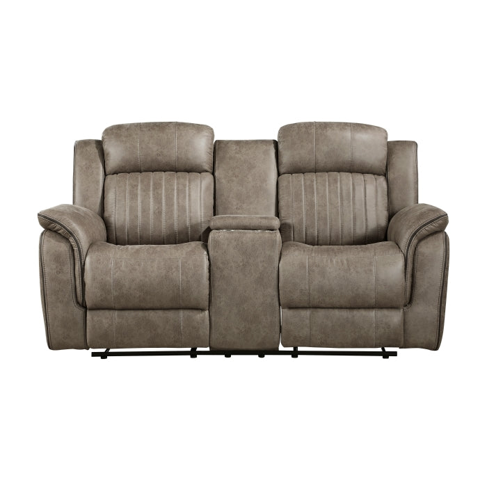 9479SDB-2 Double Reclining Love Seat with Center Console - 9479SDB-2