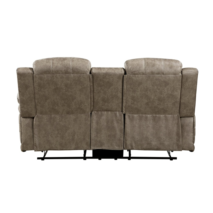 9479SDB-2 Double Reclining Love Seat with Center Console - 9479SDB-2