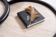 950 Black Travertine 3 Pc Coffee Table Set - DMV FurnitureCoffee Table