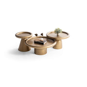 950 Gold 3 Pc Coffee Table Set - DMV FurnitureCoffee Table