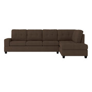 9507CHC*3OT (3)3-Piece Reversible Sectional with Drop-Down Cup Holders and Storage Ottoman - 9507CHC*3OT