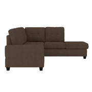 9507CHC*3OT (3)3-Piece Reversible Sectional with Drop-Down Cup Holders and Storage Ottoman - 9507CHC*3OT