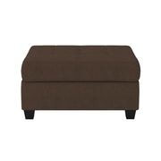 9507CHC*3OT (3)3-Piece Reversible Sectional with Drop-Down Cup Holders and Storage Ottoman - 9507CHC*3OT