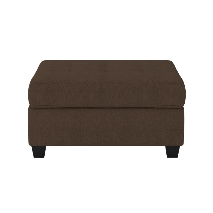 9507CHC*3OT (3)3-Piece Reversible Sectional with Drop-Down Cup Holders and Storage Ottoman - 9507CHC*3OT
