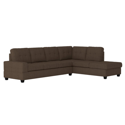 9507CHC*SC (2)2-Piece Reversible Sectional with Drop-Down Cup Holders - 9507CHC*SC